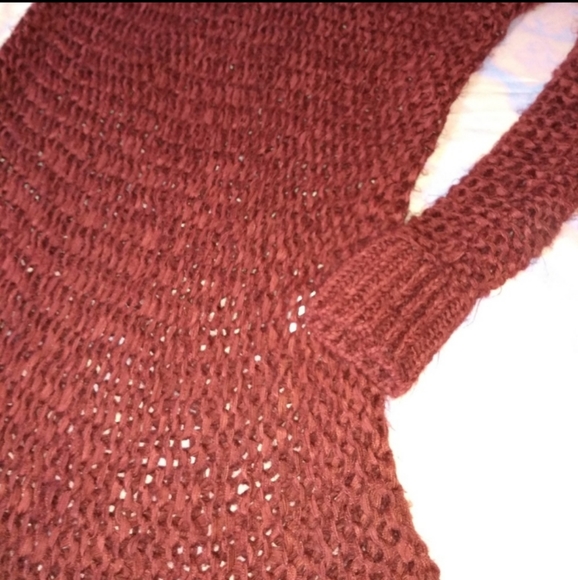 UNIF Crochet Dress Top Cover Up Tunic Shirt - Picture 7 of 10